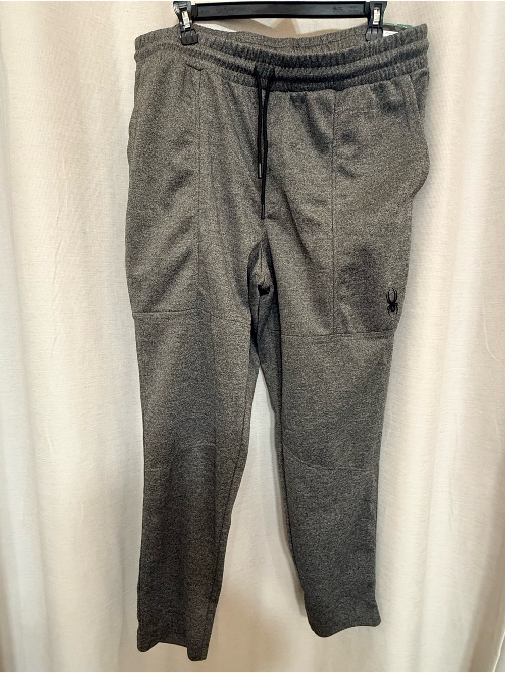 Spyder Men's Charcoal Gray Heather Jogger Sweatpants size XL